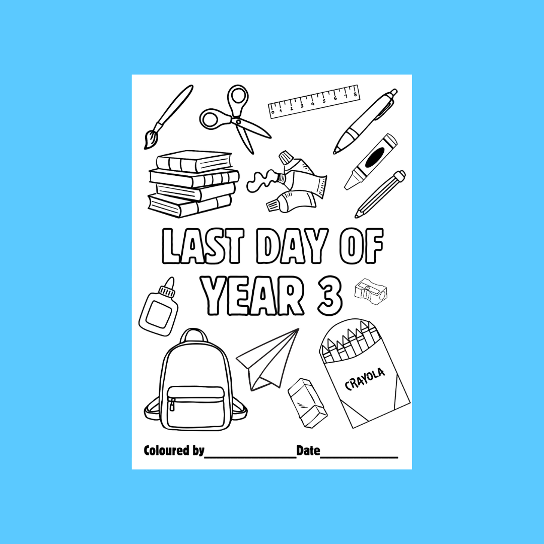 A6 Colouring Sheets | Nursery School Colouring Sheets | School Supplies