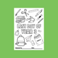 A6 Colouring Sheets | Nursery School Colouring Sheets | School Supplies