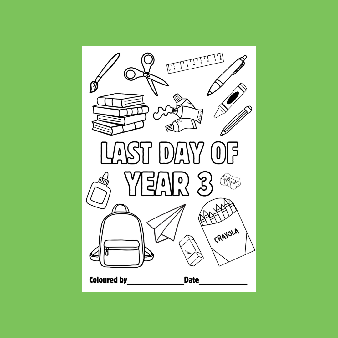 A6 Colouring Sheets | Nursery School Colouring Sheets | School Supplies
