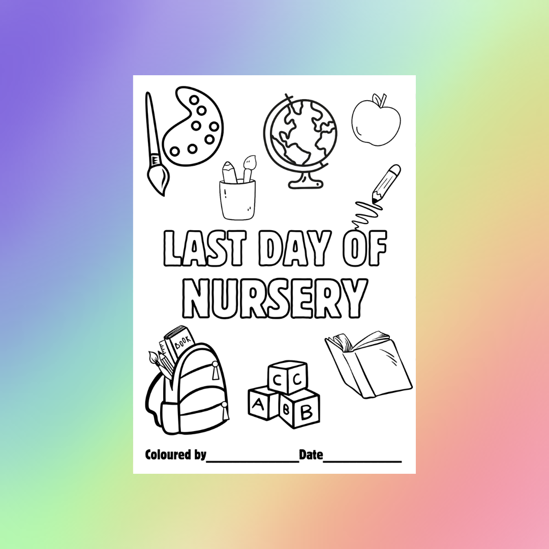 A6 Colouring Sheets | Nursery School Colouring Sheets | School Supplies