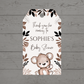 Gift Tags | Brown Neutral Teddy Bear Gift Tags | Party Tags | Party Gift Tags | Brown Neutral Teddy Bear Party Theme