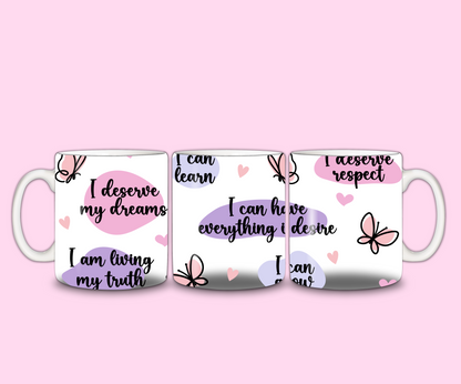Positive Quotes Mug | Positive Affirmation Mug | Gift Idea