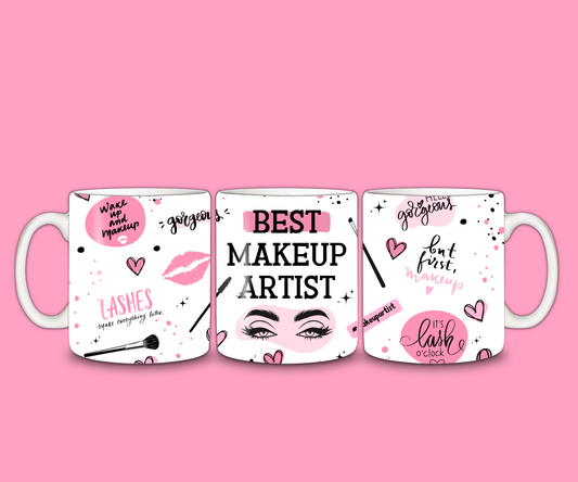 Best Makeup Artist Mug | Makeup Quote Mug | Gift Idea