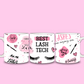 Best Lash Tech Mug | Eyelash Quote Mug | Gift Idea