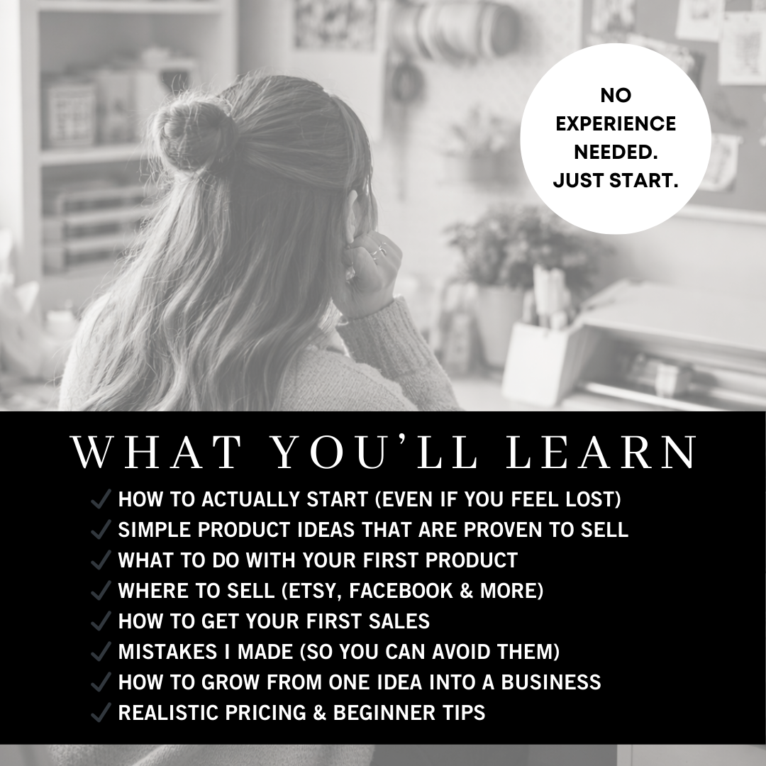 How to Start a Small Business from Home | Beginner Guide | Side Hustle Ideas | Cricut Business | Make Money Online UK | Digital Download - Dinky Designs