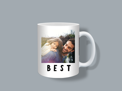 Personalised Photo Dad Mug | Best Daddy Ever Gift | Mug Gift