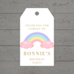 Gift Tags | Pastel Rainbow Gift Tags | Party Tags | Party Gift Tags | Pastel Rainbow Party Theme