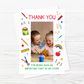 Teacher Card | Personalised Photo Teacher - Nursery Card | Personalised Photo School Card