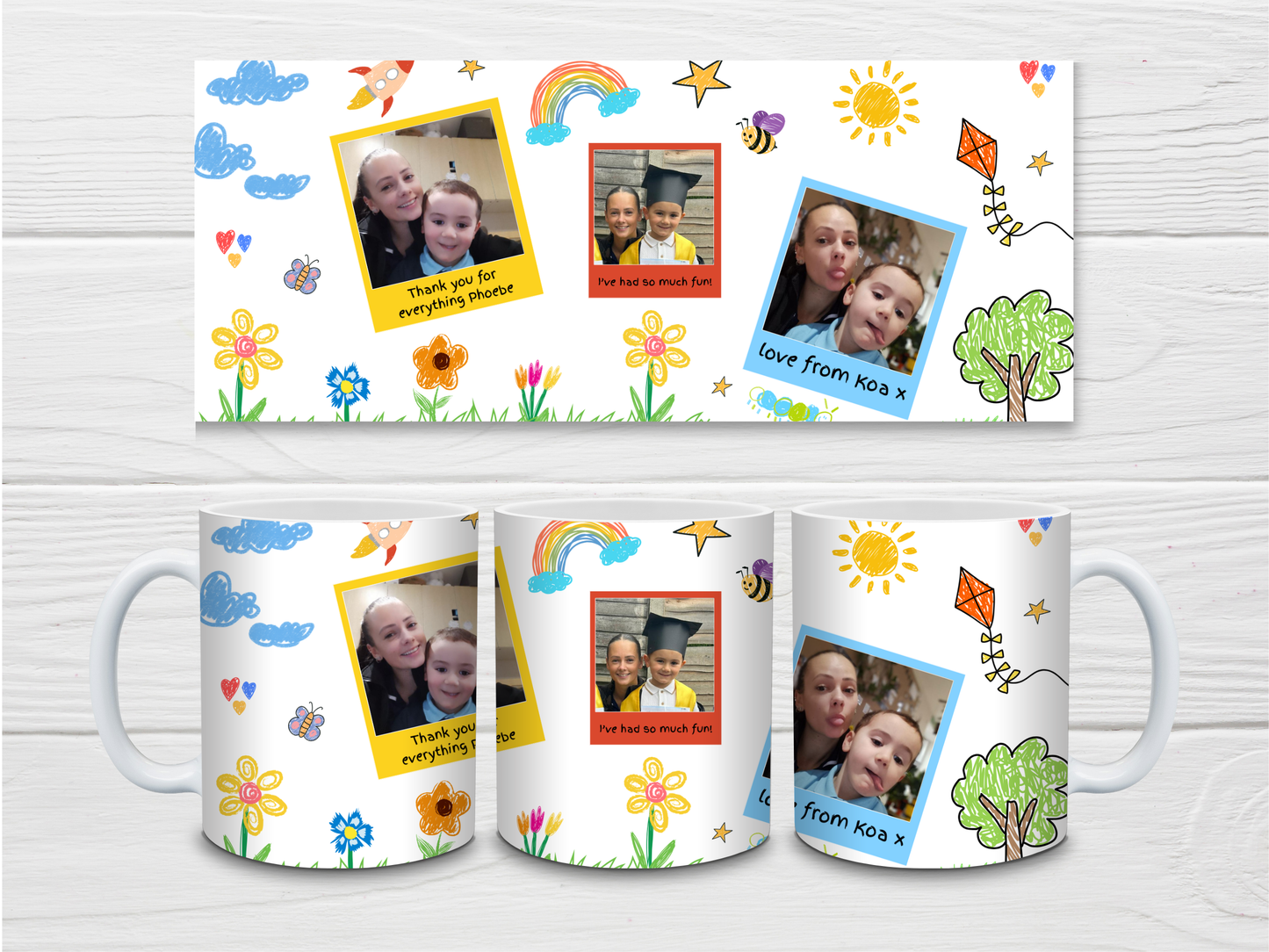 Personalised Photo Nursery Mug | Nursery Staff - Teacher Gift | Mug Gift