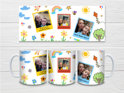 Personalised Photo Nursery Mug | Nursery Staff - Teacher Gift | Mug Gift