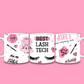 Best Lash Tech Mug | Eyelash Quote Mug | Gift Idea