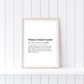 Definition Print | Primary School Teacher | Teacher Gift Idea | Design 2