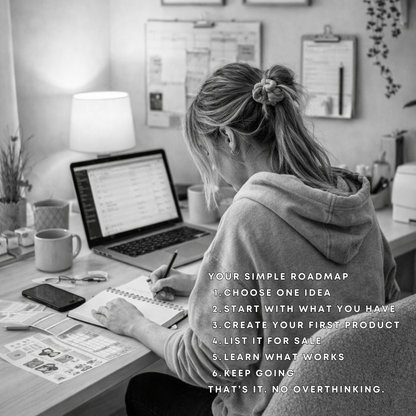 How to Start a Small Business from Home | Beginner Guide | Side Hustle Ideas | Cricut Business | Make Money Online UK | Digital Download - Dinky Designs