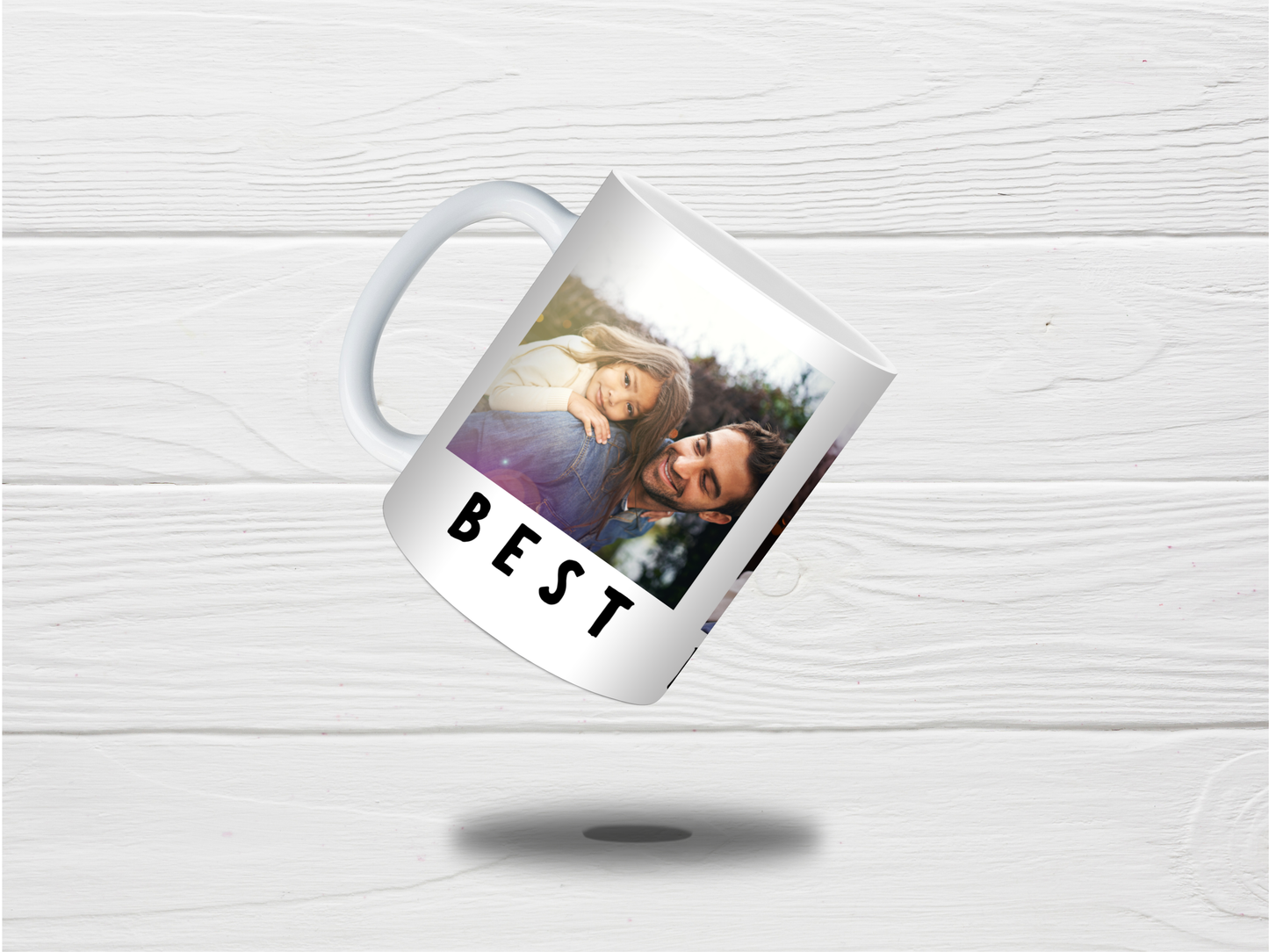 Personalised Photo Dad Mug | Best Daddy Ever Gift | Mug Gift