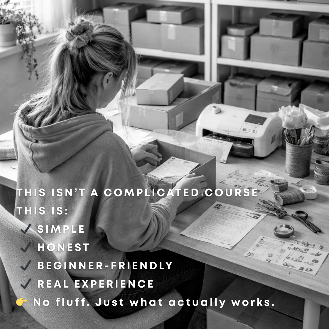 How to Start a Small Business from Home | Beginner Guide | Side Hustle Ideas | Cricut Business | Make Money Online UK | Digital Download - Dinky Designs