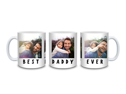 Personalised Photo Dad Mug | Best Daddy Ever Gift | Mug Gift