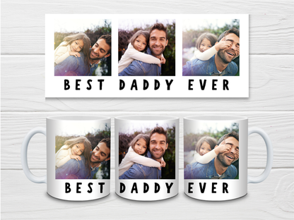 Personalised Photo Dad Mug | Best Daddy Ever Gift | Mug Gift