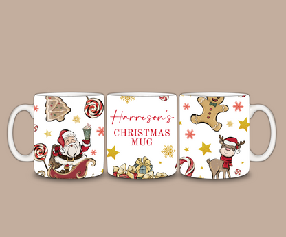 Christmas Mug | Personalised Santa Mug | Gift Idea