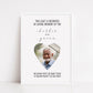 Wedding Print | In Loving Memory Print | Father Of The Bride, Groom Print