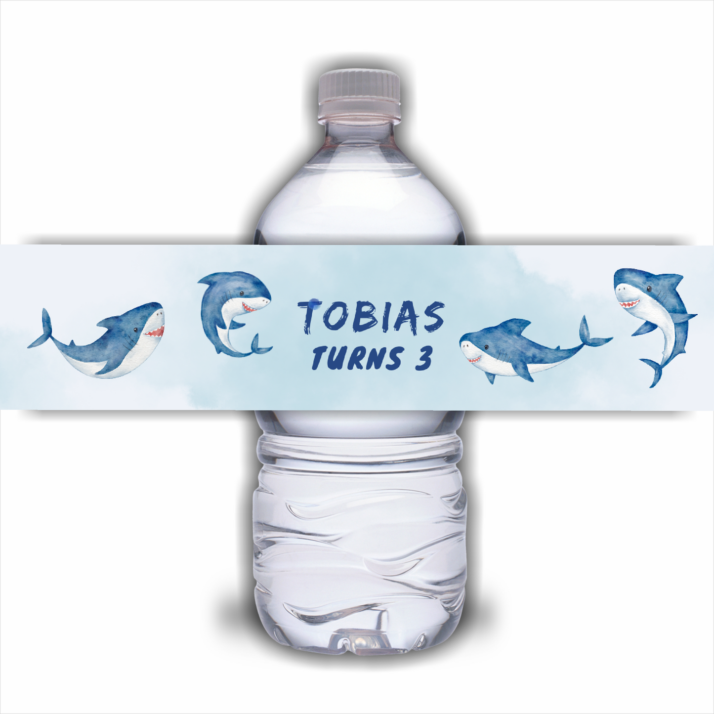 Juice Bottle Labels | Shark Party Juice Labels | Water Bottle Stickers | Shark Party | Party Stickers | Shark Party Decor