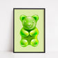 Quirky Print | Candy Sweet Bear Image | Home Print