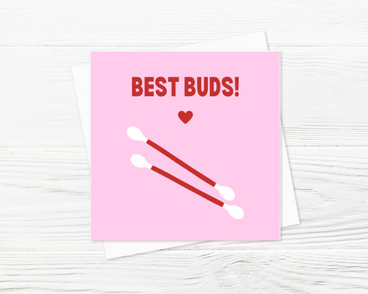 Cute Card | Best Buds Card | Friend Card