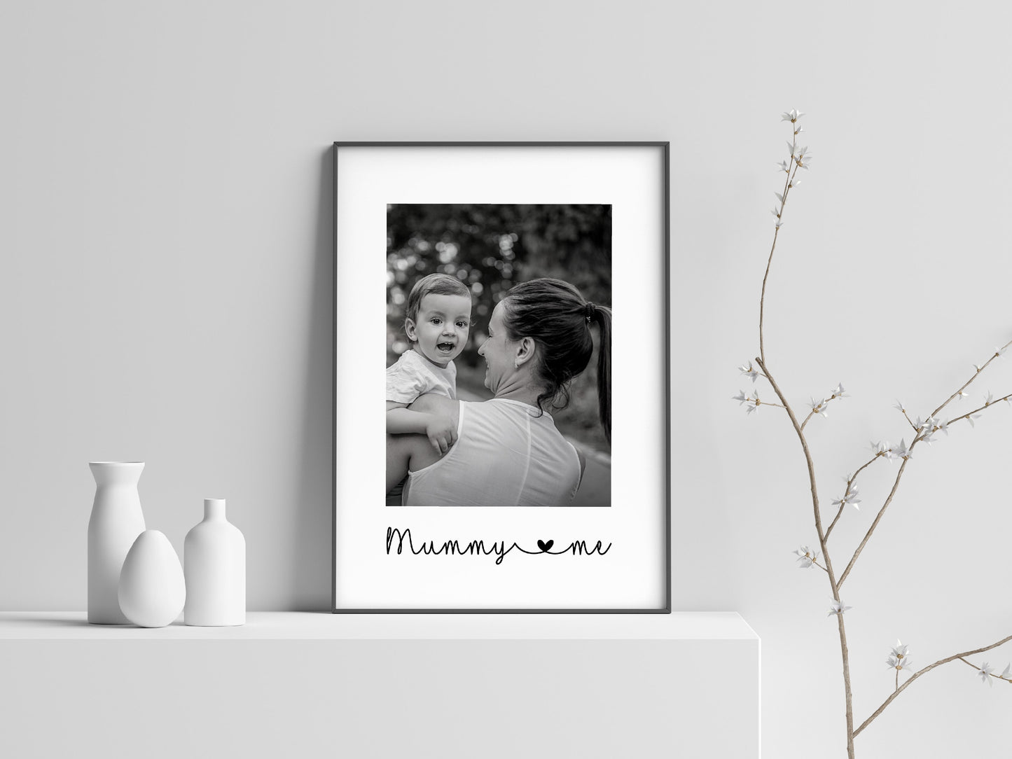 Mother's Day Print | Mummy & Me Print | Personalised Photo Image Print