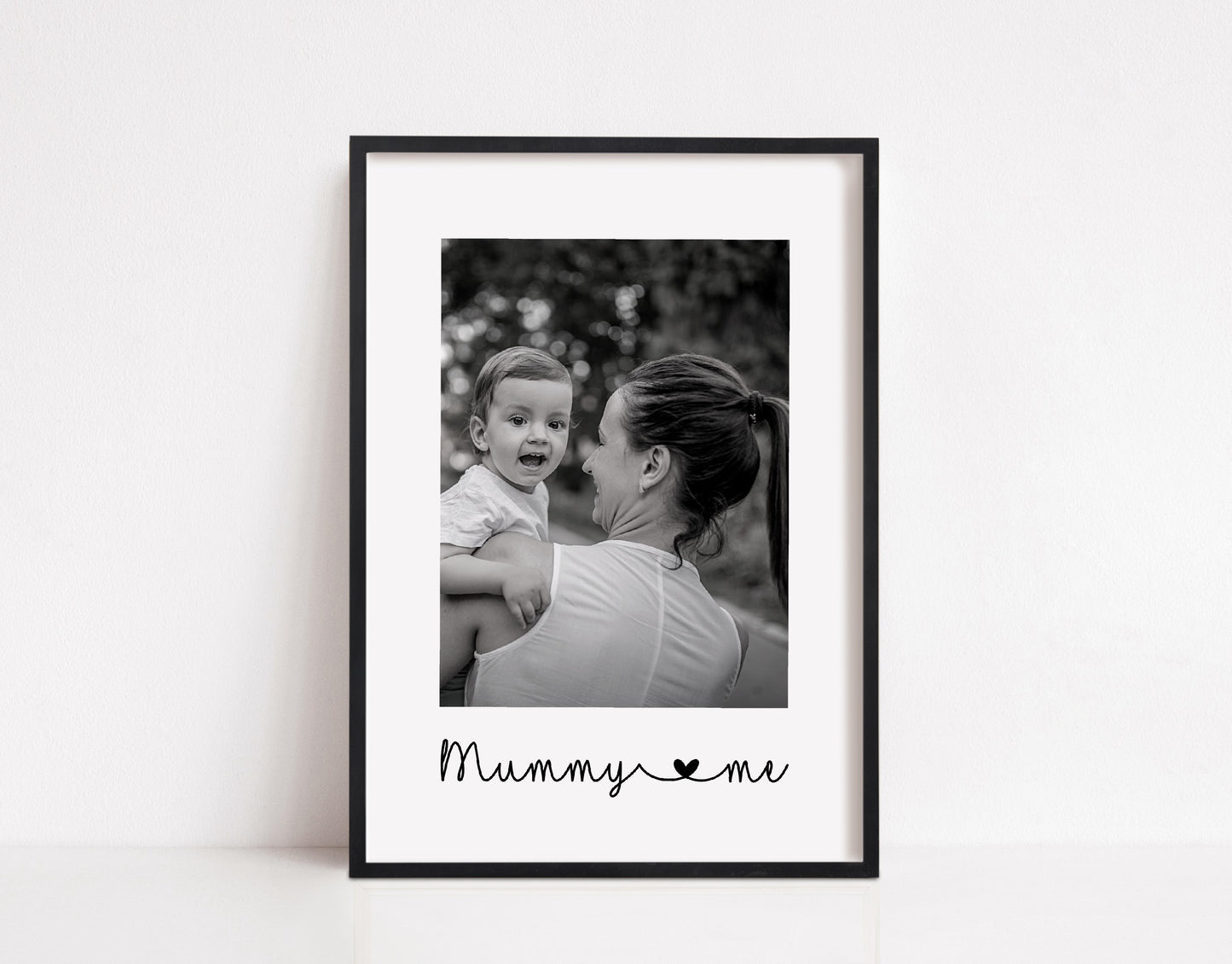 Mother's Day Print | Mummy & Me Print | Personalised Photo Image Print