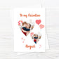 A5 Valentines Day Card | Valentine Photo Card | Couples Card | Children's Valentine Card