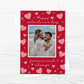 A5 Valentines Day Card | Valentine Photo Card | Couples Card