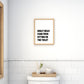 Bathroom Print | Great Ideas Come From Sitting On The Toilet | Quote Print | Bathroom Decor
