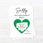 Green Scratch Card | Surprise Card | Bridesmaid Scratch Reveal Card