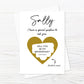Gold Scratch Card | Surprise Card | Bridesmaid Scratch Reveal Card