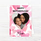 Mothers Day Card | Personalised Mum Heart Card | Photo Card