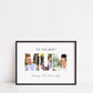 Mother's Day Print | Personalised Photo Letters | To The Best Mum | Mother's Day Gift