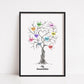 Family Print | My Grandchildren | Family Tree Print | Personalised Print