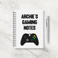 Funny Notebook | Gaming Notebook | Gift, Planner (Design 2)
