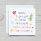 Nanny To Be Christmas Card | From The Bump Christmas | Cute Christmas Card