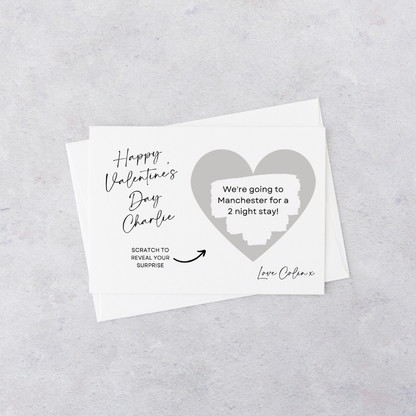 A6 Surprise Ticket Print | Personalised Birthday Ticket | Birthday Scratch Reveal | Gift Idea - Dinky Designs