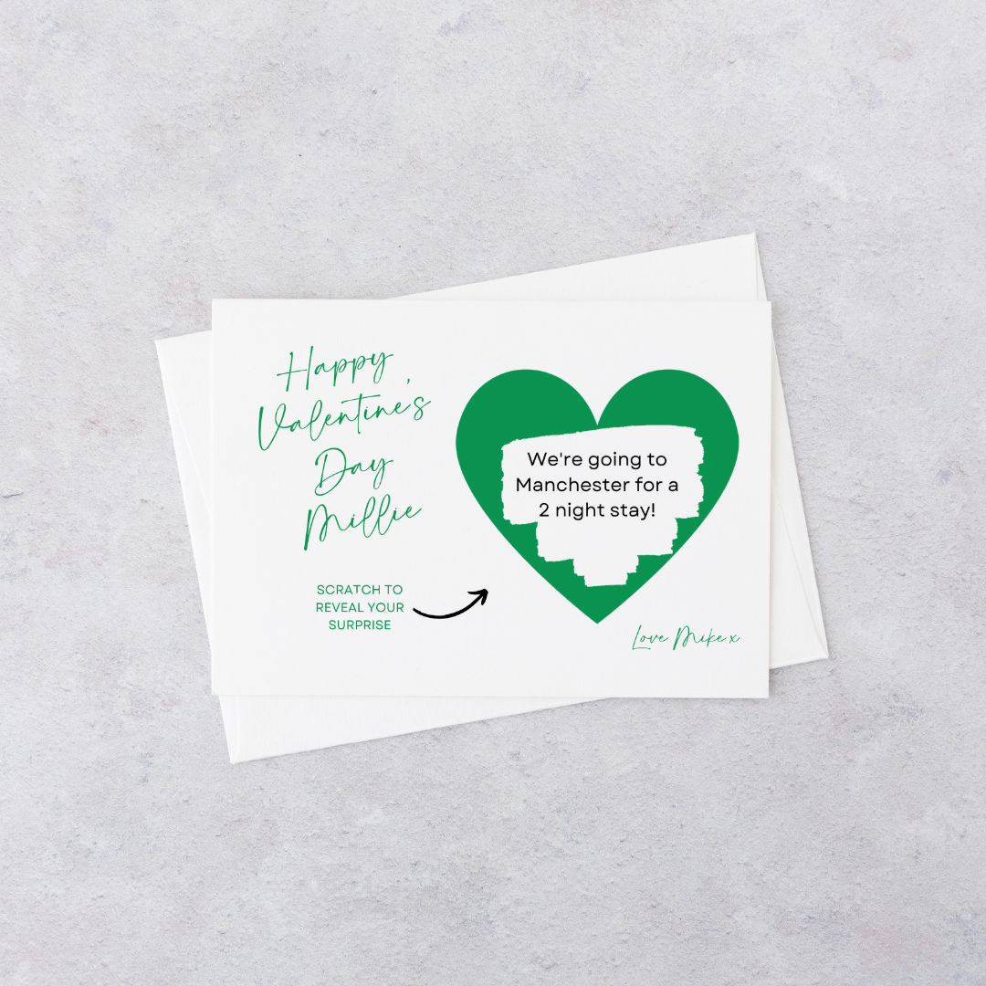 A6 Surprise Ticket Print | Personalised Birthday Ticket | Birthday Scratch Reveal | Gift Idea - Dinky Designs