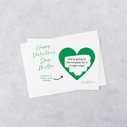 A6 Surprise Ticket Print | Personalised Birthday Ticket | Birthday Scratch Reveal | Gift Idea - Dinky Designs