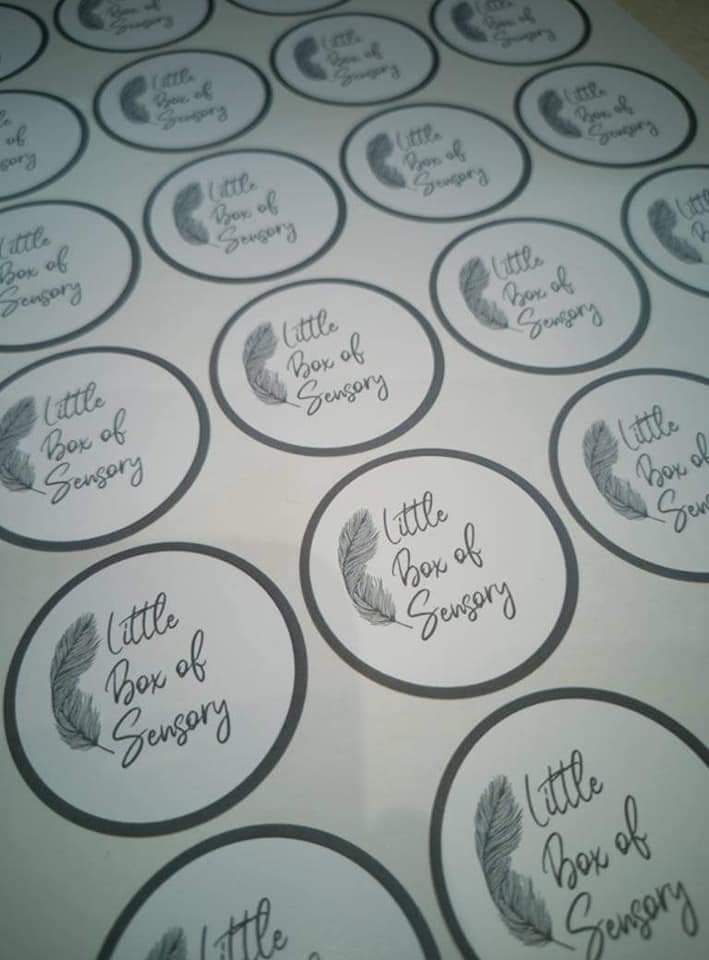 Logo stickers | Various Sizes | Sticker Sheets