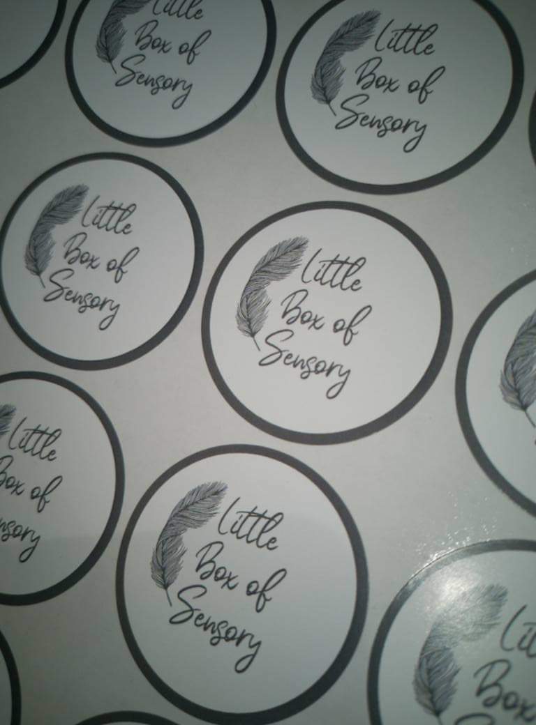 Logo stickers | Various Sizes | Sticker Sheets