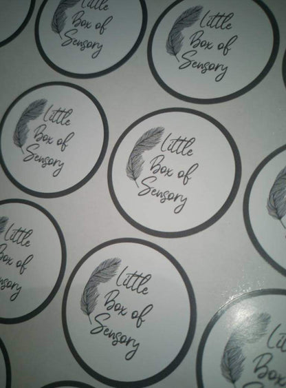 Logo stickers | Various Sizes | Sticker Sheets