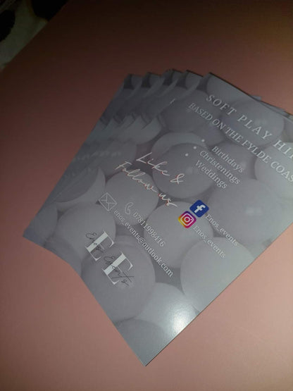 A6 Business Leaflets | Business Advertising Supplies | Premium or Standard Options