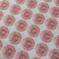Blush Pink Birthday Stickers | Sticker Sheet 45mm Circles | Party Stickers | Circle Stickers | Sticker Sheet