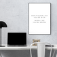 Quote Print | Don't Sleep Like You're Rich, Work Like You're Broke | Positive Inspirational Print | Work Office Print