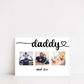 Father's Day Print | Daddy & Child Print | Personalised Photo Print | Father's Day Gift