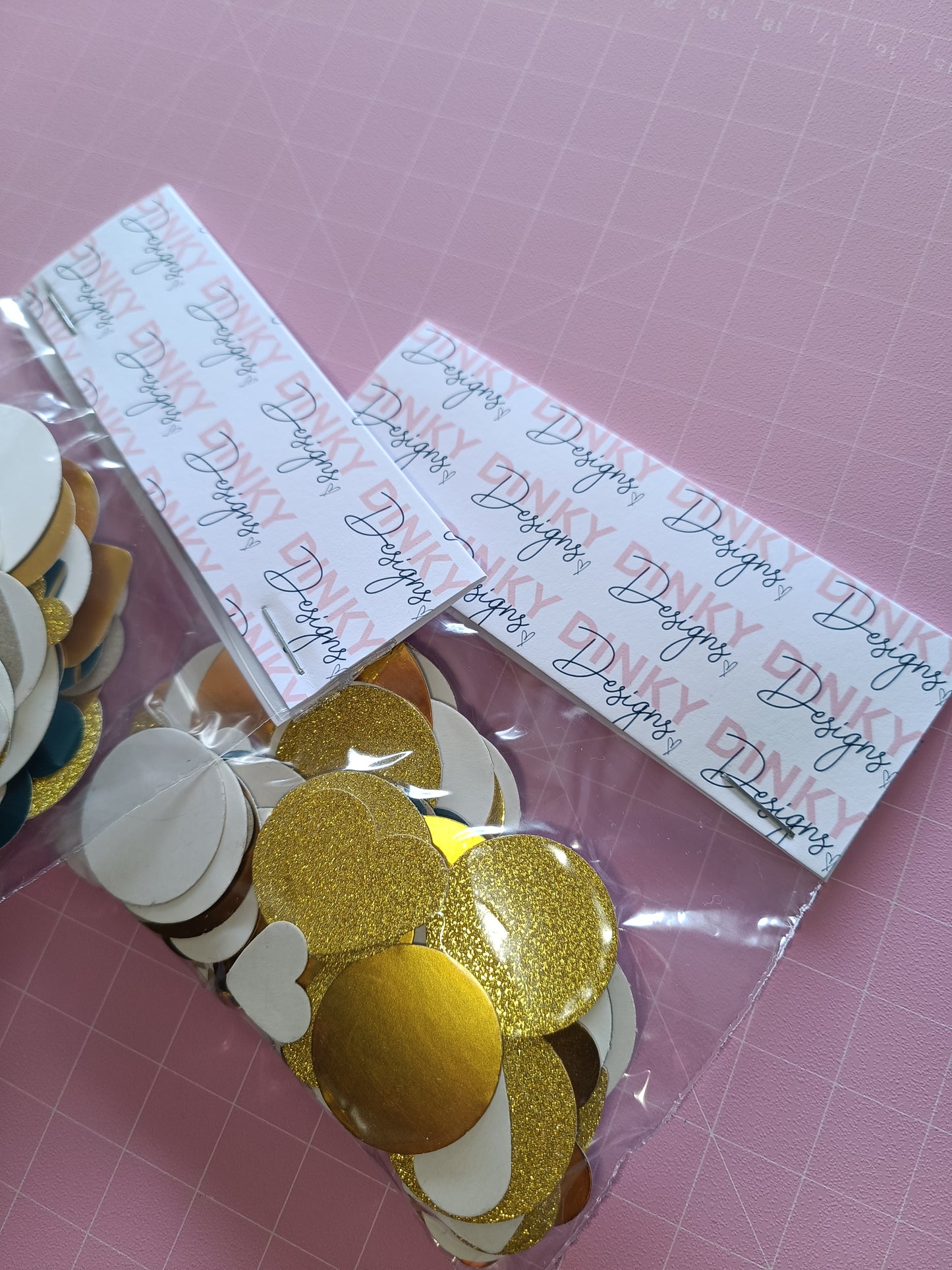 SALE ITEM | Green Gold Confetti