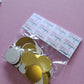 SALE ITEM | Green Gold Confetti